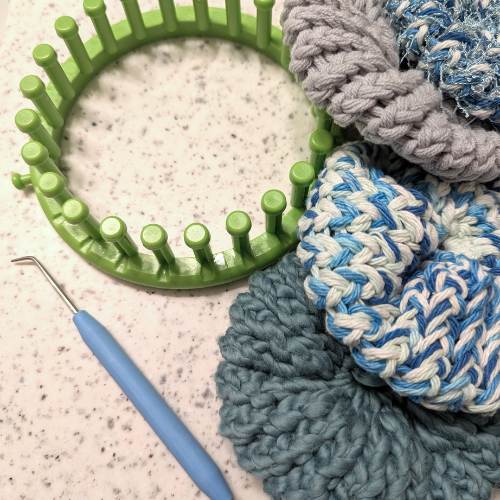 Intro to Loom Knitting_ Kitchen & Bath Scrubbies
