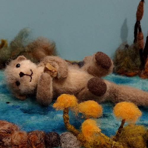 Needle Felting_ Baby Otter