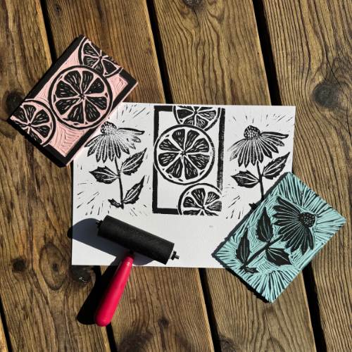 Printmaking_ Summer Block Prints