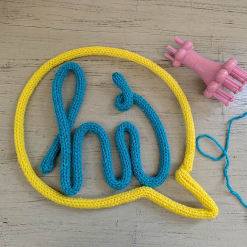 Knitted Wire Art for Teens