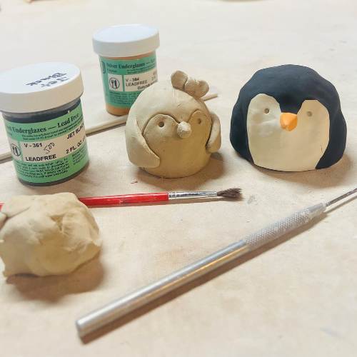 Pinch Pot Penguin Families (1)