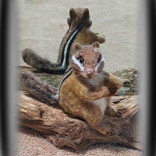 Needle Felting_ Chipmunk