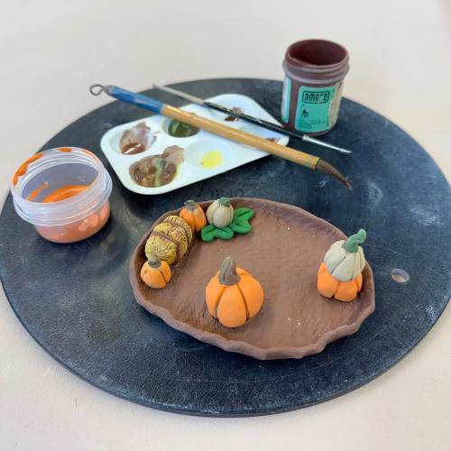Pumpkin Trinket Tray