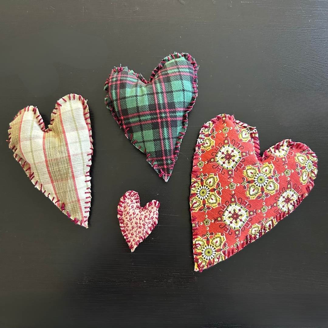 Holiday Heart Ornaments