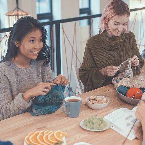 Sip & Stitch_ Finish Your Holiday Fiber Projects!