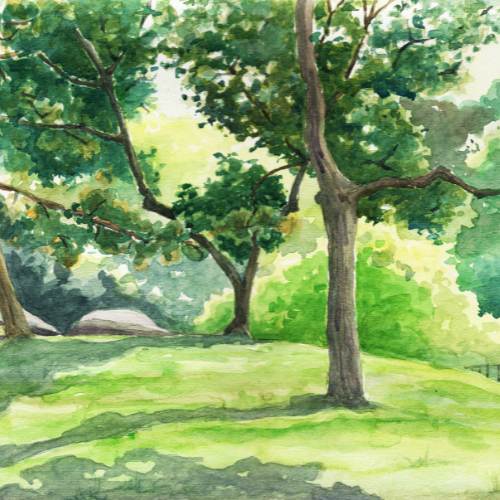 Watercolor Landscapes