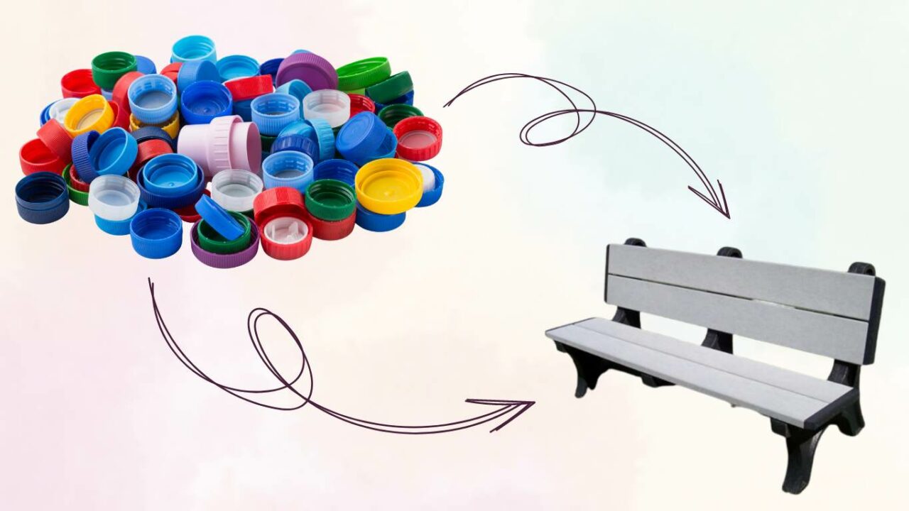 Help Us Create a Recycled Bottle Cap Bench 577 Foundation