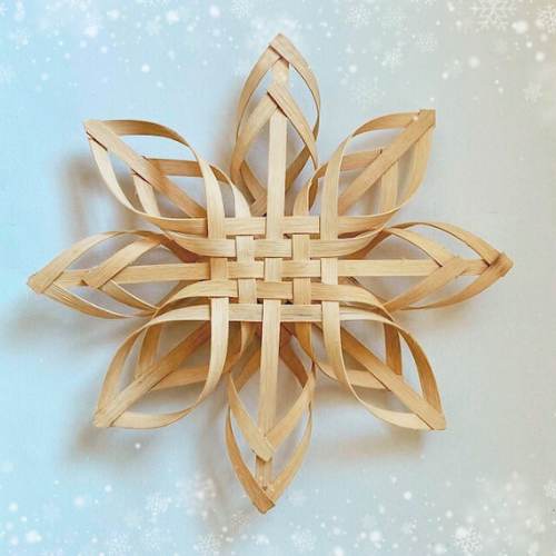 Woven Reed Snowflake
